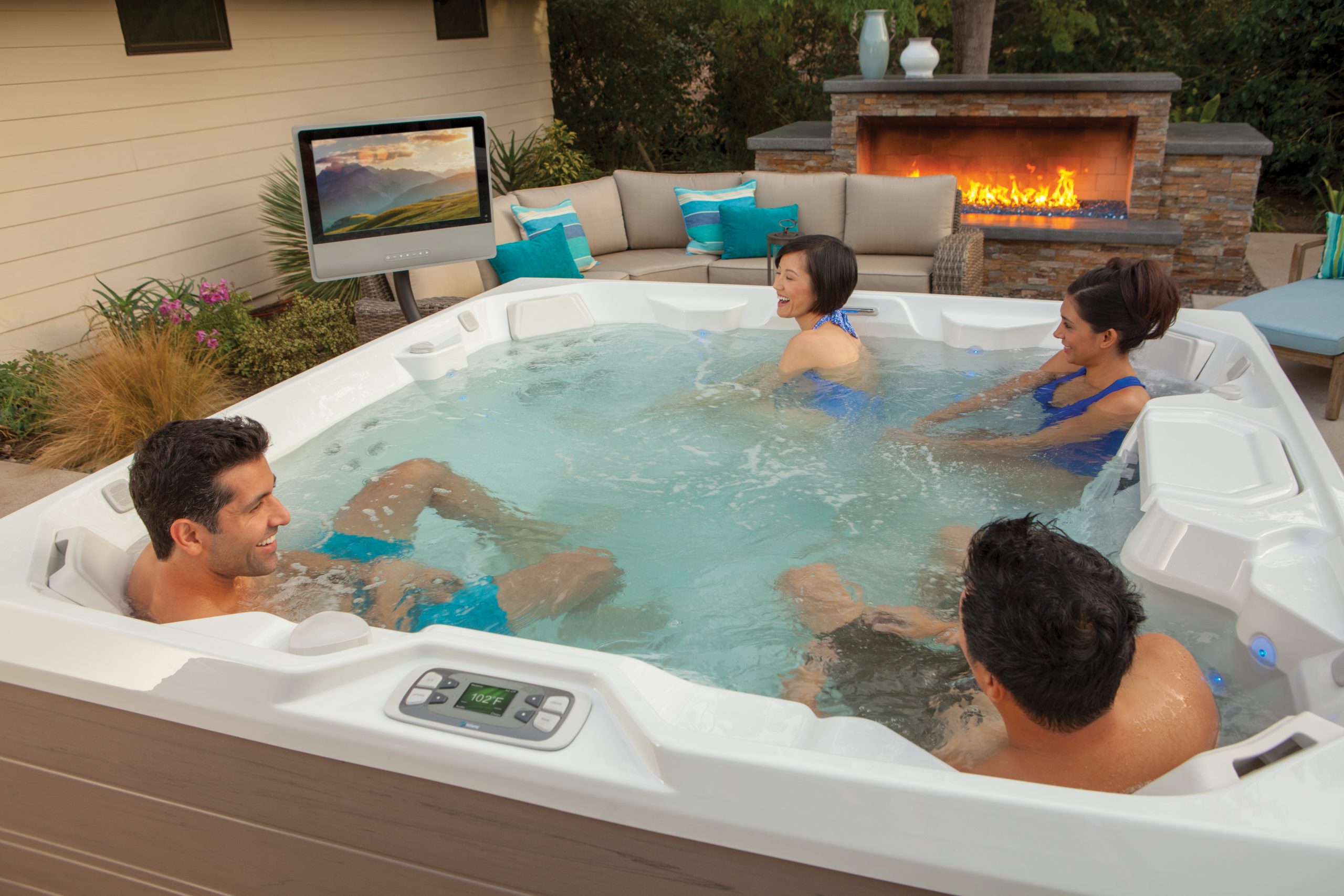 Creating Your Very Own Hot Tub Entertainment Oasis