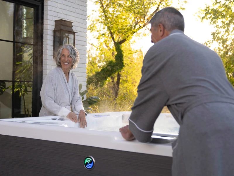 How long should you stay in your hot tub?